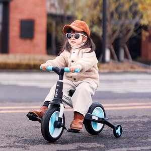 nadle纳豆儿童自行车二合一平衡车宝宝滑步滑行车2-3-5岁溜娃神器