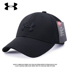 正品UA安德玛鸭舌帽透气遮阳休闲户外运动高尔夫帽百搭新款棒球帽