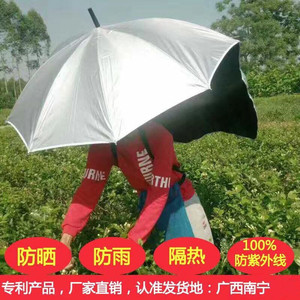 雨伞太阳伞防晒伞可背式遮阳伞摆摊户外钓鱼伞钓伞采茶伞背伞神器