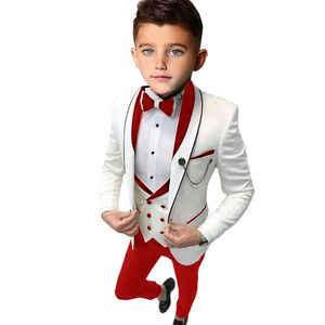 亚马逊Wish速卖通跨境儿童西装男童礼服Ebay现货花童装三件套