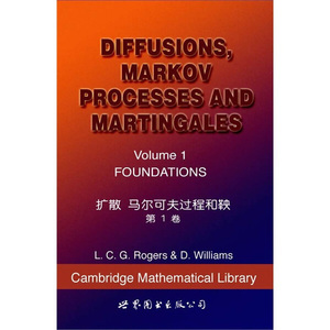 正版图书 扩散 马尔科夫过程和鞅（*卷）世界图书L.C.G.Rogers D.
