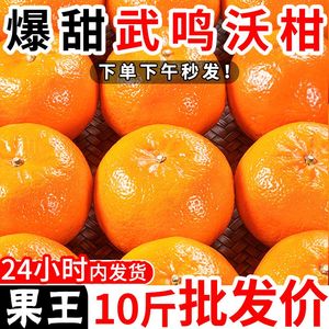 正宗广西纯甜沃柑10斤整箱新鲜桔子蜜桔黄金皮孕妇水果当季柑橘子