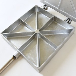 重庆三角粑锅三角粑烤模具商用老式米糕模具做米粑的模具锅耐用