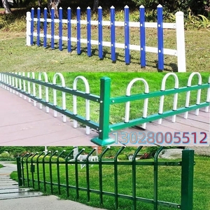 广东锌钢草坪护栏铁艺围栏户外绿化带市政园林公园隔离栏花坛栅栏