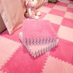 床边毛毯泡沫垫子地垫地毯卧室整铺韩式客厅榻榻米少女地板垫拼接