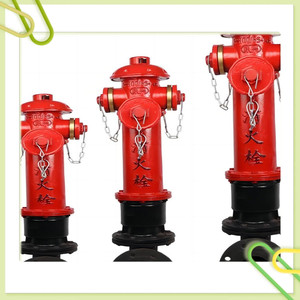 河北室外消防栓SS100/65-1.6消防器材室外地上消火栓地下栓水泵
