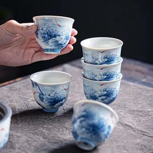 瓷理陶里珐档琅彩茶具套装客厅家用轻奢高档陶瓷功夫茶具整套茶杯