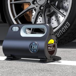 车载充气泵打气泵小轿车便携式汽车用轮胎大功率电动打气筒高压泵