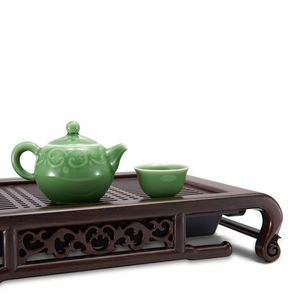 汉唐（hantang）茶具雅致茶盘套装功夫茶道实木抽屉式储水排水两