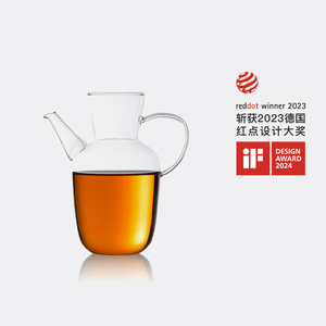 teastone水经注玻璃茶壶耐高温泡茶壶高硼硅玻璃水壶单壶泡茶壶