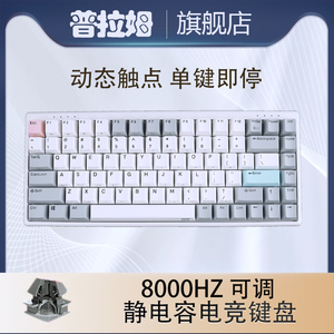 普拉姆 宁芝NIZ Mini84V6 X99GT 104电竞赛事级1ms响应静电容键盘