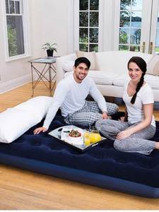 。充气床双人家用单人床垫折叠户外加大加厚便携气垫床情侣室外露