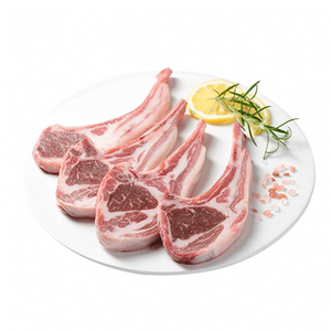 草原领头羊 羊排法式小切 300g+送调味料 20g 生鲜羊肉