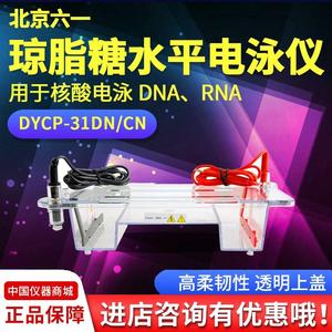 北京六一DYCP-31DN/CN水平电泳槽凝胶蛋白电泳仪电源导线托盘现货