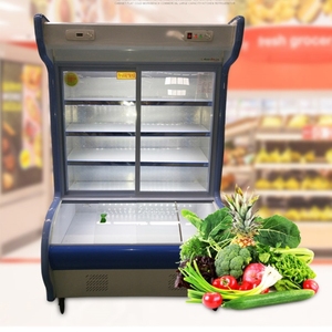 蔬菜水果冷藏柜串串店点菜柜冰箱冷冻柜立式展柜保鲜柜玻璃门展柜