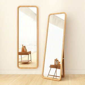 领木者全身镜子实木穿衣镜北欧全身镜壁挂贴墙镜落地镜卧室家用镜