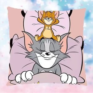 猫和老鼠抱枕汤姆杰瑞动漫周边卡通床头沙发靠垫男女生日礼物枕头