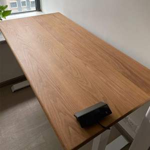 2024新款北美红白橡木原木板材书桌餐桌实木桌板吧台面板桌面板实