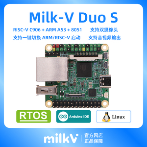 Milk-V Duo S 开发板 C906 RISC-V ARM 算能 SG2000 Arduino