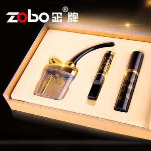 烟斗ZOBO正牌烟嘴过滤器循环型可清洗粗细支两用水烟壶男士过滤嘴
