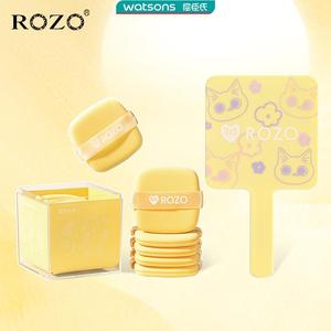 屈臣氏ROZO黄油气垫粉扑粉底液专用干湿两用美妆蛋散粉粉饼不吃粉