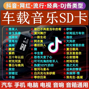 2022无损汽车载sd卡车用内存高音质抖音网络流行网红经典歌曲ft卡