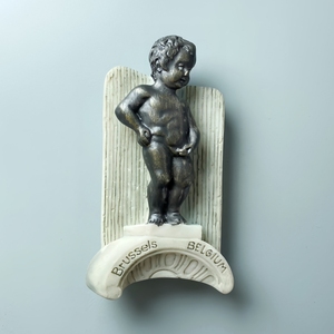 比利时布鲁塞尔地标尿童雕塑立体家居装饰品磁性冰箱贴收藏伴手礼