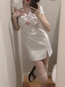 打一针呐 性感cos护士服制服医生角色扮演夜店纯欲变装套装