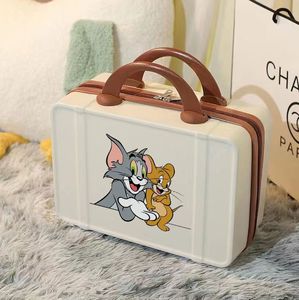 新款猫和老鼠手提箱卡通动漫mikko收纳箱小可爱化妆箱日常收纳