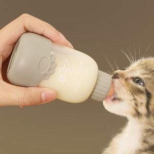 喂小猫的奶瓶器0-6个月幼猫防呛奶硅胶奶嘴宠物用品狗狗新生幼崽