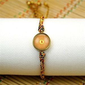 Button Gawu Box Color Rope Bracelet Wisdom Eye God of