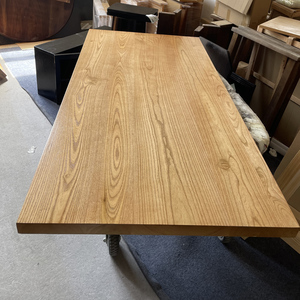 老榆木板茶台面异形转角桌板电脑桌面板胡桃木书桌面板实木板定制
