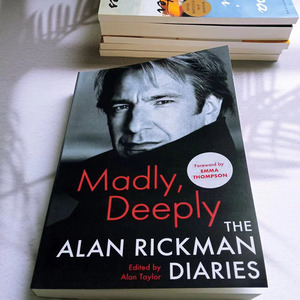 现货 Madly, Deeply: The Alan Rickman Diaries 艾伦里克曼日记