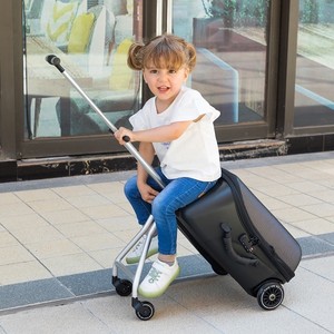 行李箱儿童可坐骑懒人拉杆旅行推车出行溜遛娃神器宝宝密码箱