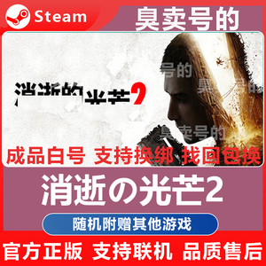 PC中文正版steam消逝的光芒2非cdk激活码可换绑成品白号品质售后