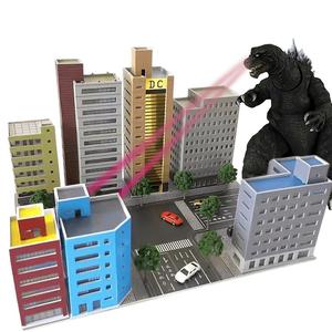 摩天大楼模型建筑工地场景玩具城市沙盘模型模拟城市玩具微缩城市