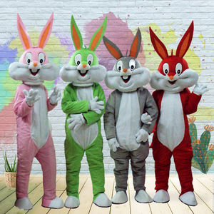 兔八哥卡通人偶服装动漫玩偶衣服兔子行走公仔头套表演宣传道具服