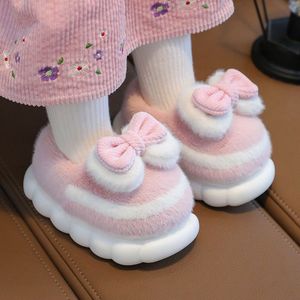 儿童棉拖鞋包跟防滑宝宝棉托小女孩居家保暖加厚室内女童棉鞋冬季