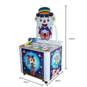 广州番禺源头厂家电玩娱乐设备小丑儿童乐园电子投币游戏机