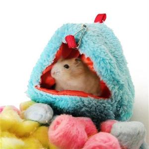 Little Pet Hamster Cage Plush Nest Squirrel Ferret Rat