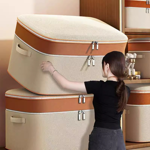 牛津布衣服收纳箱家用超大容量衣柜分层装棉被整理袋储物折叠神器