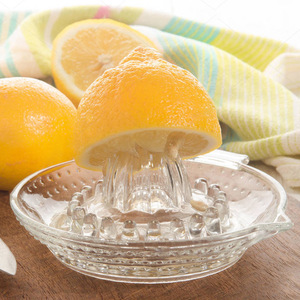 玻璃柠檬榨汁器手动橙子榨汁机家用手动挤水果神器挤柠檬器