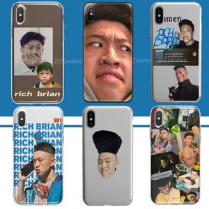 RichBrian手机壳七哥适用同iphone15嘻哈苹果14/13/12/11/X/xr/plus/pro/6s/7p/8/se23/mini/max/XS周边第二