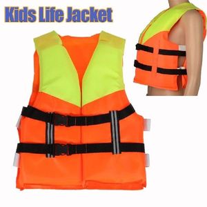Youth Kids Universal Polyester Jacket Swimming Boating Ski