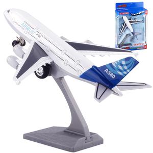 飞机模型客机合金a380玩具回力声光仿真彩珀儿童空客大型波音777