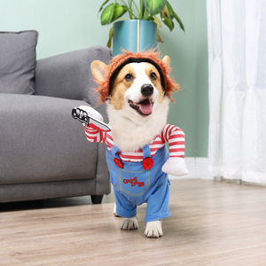 宠物狗创意搞怪泰迪狗狗个性搞笑衣服变身装网红比熊抖音小大型犬