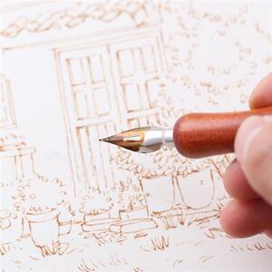 【勾线专用】蘸水笔钢笔沾水笔勾线笔笔杆学生防水漫画绘画笔墨笔