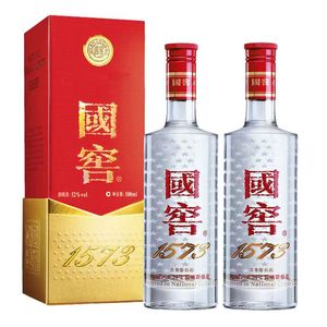 【百亿补贴】国窖1573浓香型白酒52度500ml*2瓶年份随机