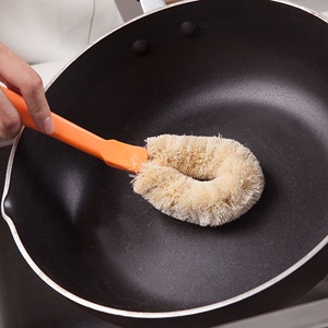 麻纤维不粘油锅碗刷不划痕清洁刷洗锅刷碗碟刷除油刷