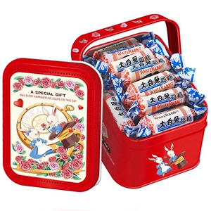上海大白兔奶糖114g12种混合口味伴手礼盒六一儿童节糖果年货零食